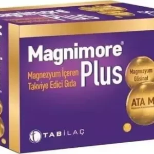 Magnimore Magnezyum İçeren Takviye Edici Gıda 90 Tablet