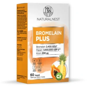 Naturalnest Bromelain Plus 60 Adet