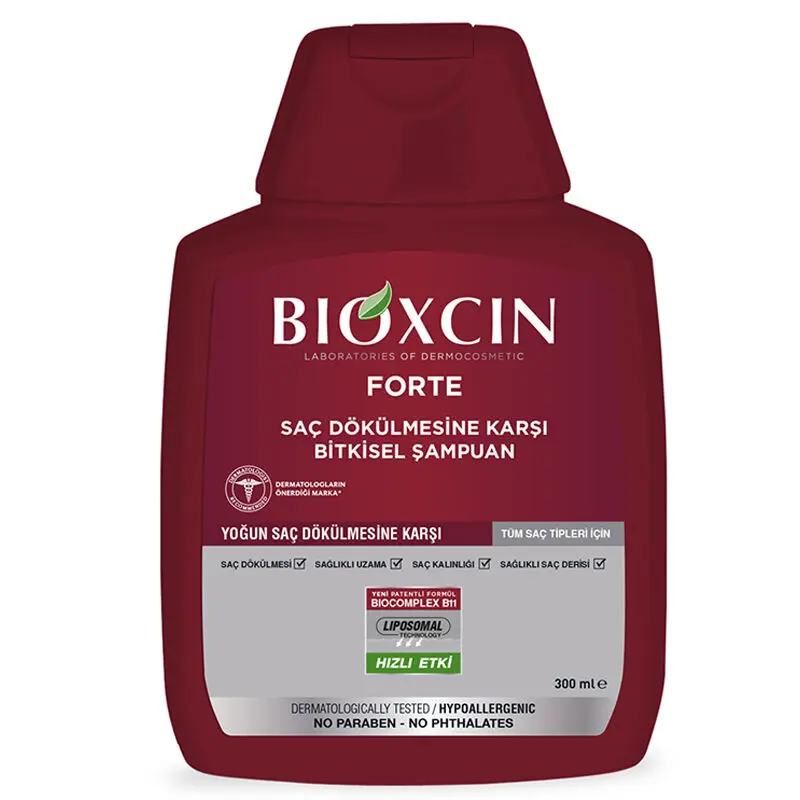 Bioxcin Forte Saç Dökülmesine Karşı Bakım Şampuanı 300 ml - 3 AL 2 ÖDE - Görsel 3