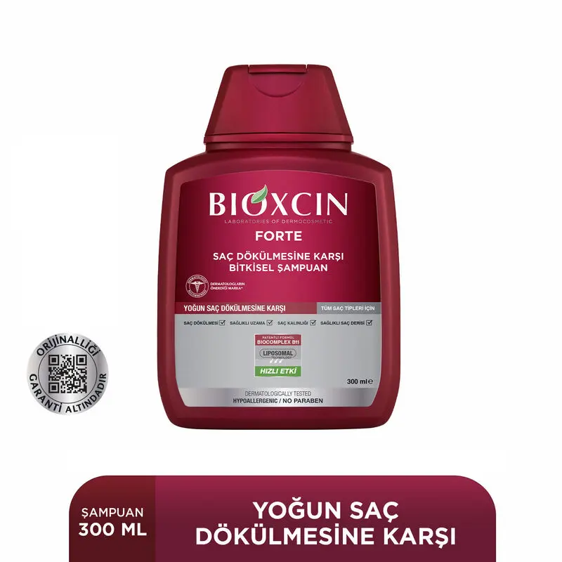 Bioxcin Forte Saç Dökülmesine Karşı Bakım Şampuanı 300 ml - 3 AL 2 ÖDE - Görsel 4