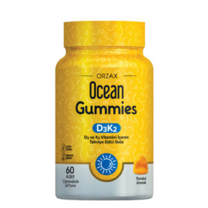 Ocean Gummies D3K2 60 Adet Çiğnenebilir Jel Form