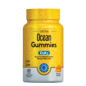 Ocean Gummies D3K2 60 Adet Çiğnenebilir Jel Form