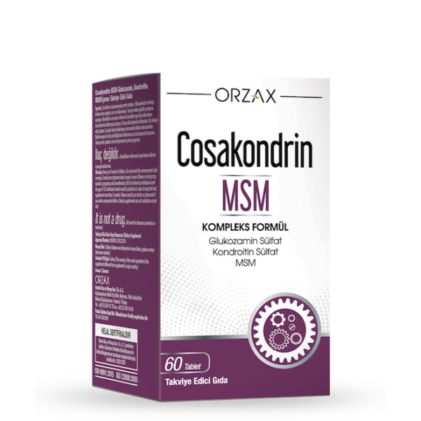 Orzax Cosakondrin MSM 60 Tablet