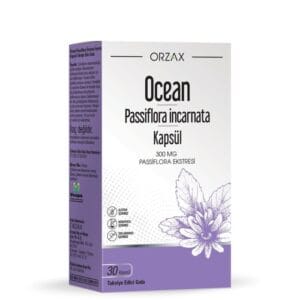 Orzax Ocean Passiflora 300 mg 30 Kapsül