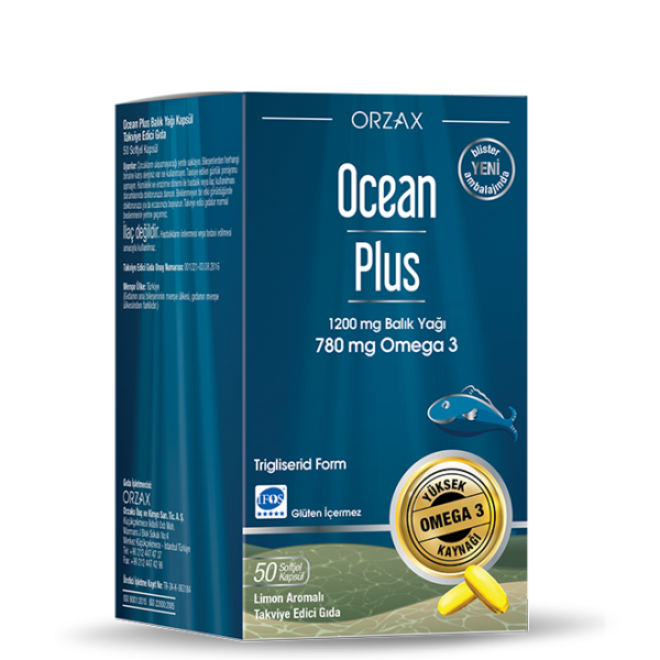 Orzax Ocean Plus 50 Kapsül
