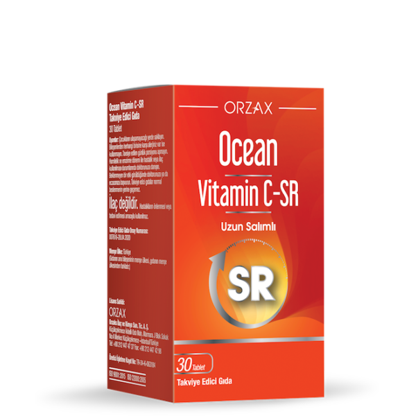 Orzax Ocean Vitamin C-SR 30 Tablet