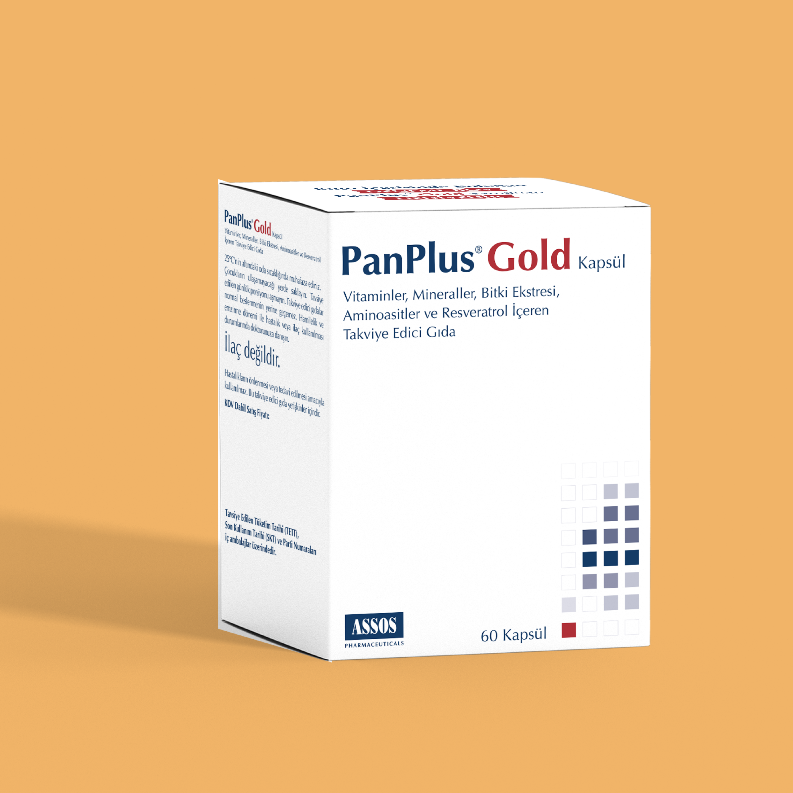 PanPlus Gold 60 Kapsül - Görsel 1
