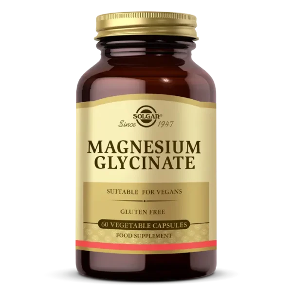 Solgar Magnesium Glycinate İçeren  60 Kapsül