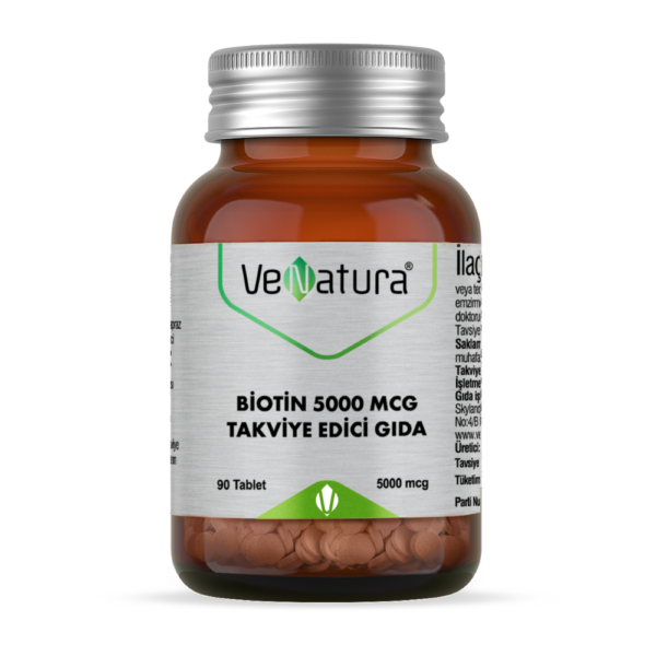 VeNatura Biotin 5000 mcg 90 Tablet