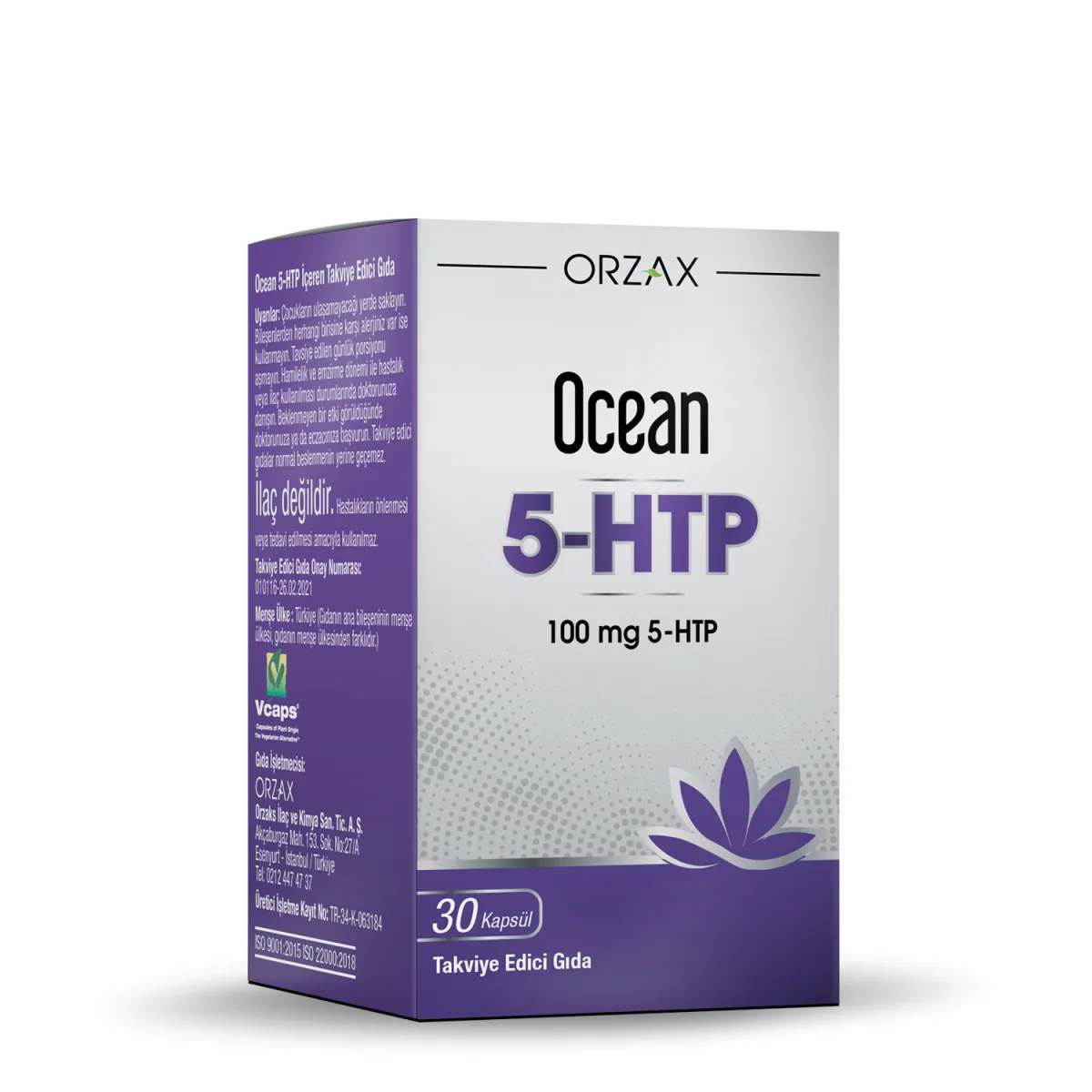 Orzax Ocean 5-HTP 30 Kapsül