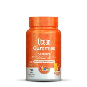 Orzax Ocean Gummies Defence Kids Takviye Edici Gıda 60 Adet Çiğnenebilir Jel Form