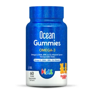 Orzax Ocean Gummies Omega-3 Kids 60 Adet Çiğnenebilir Jel Form
