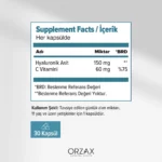Orzax Ocean Hyaluronik Asit 150 mg 30 Kapsül