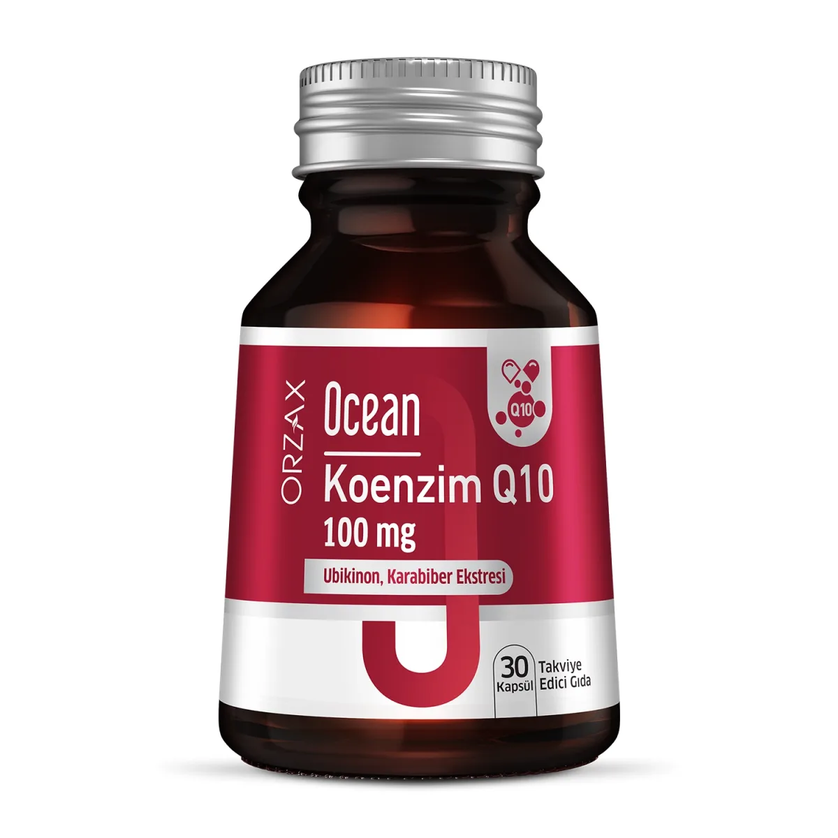 Orzax Ocean Koenzim Q10 100 mg 30 Kapsül