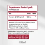 Orzax Ocean Koenzim QH 30 Kapsül