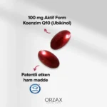 Orzax Ocean Koenzim QH 30 Kapsül