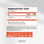 Orzax Ocean L-Glutamin 5000 mg 60 Saşe