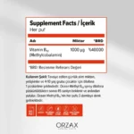 Orzax Ocean Methyl B12 Metilkobalamin 10 ml