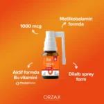 Orzax Ocean Methyl B12 Metilkobalamin 10 ml