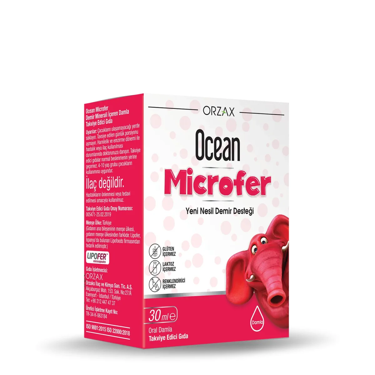 Orzax Ocean Microfer Damla 30 ml