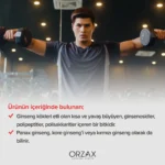 Orzax Panax Ginseng 60 Kapsül
