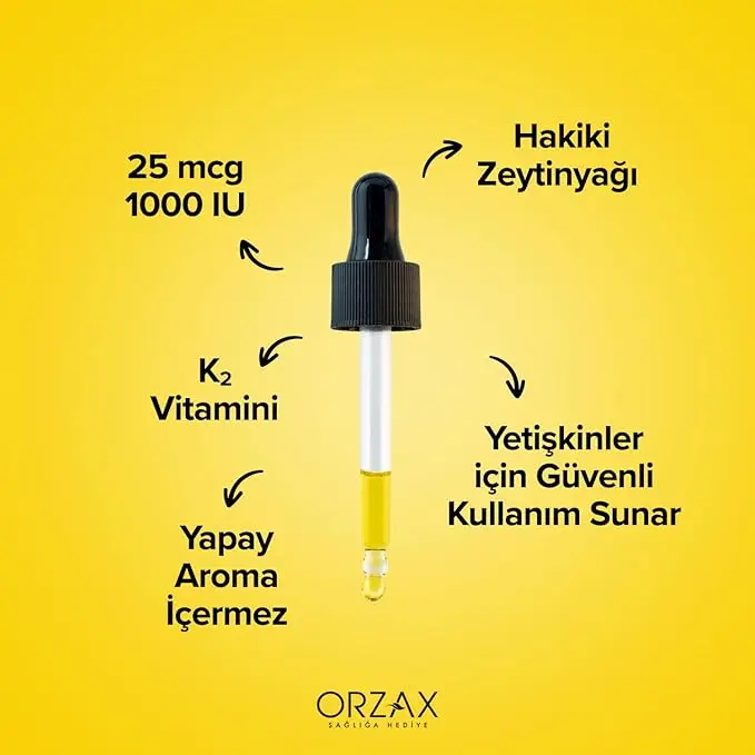 Orzax Ocean D3K2 Damla 20 ml İkili - Görsel 3