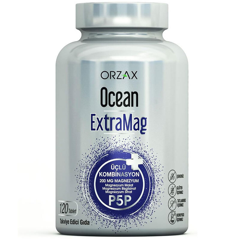 Orzax Ocean Extramag 120 Tablet Orzax Ocean Extramag 120 Tablet - Görsel 1