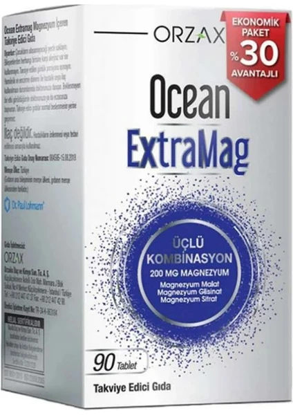 Orzax Ocean Extramag 90 Tablet Orzax Ocean Extramag 90 Tablet - Görsel 1