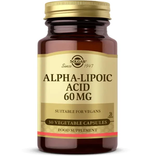 Solgar Alpha Lipoic Acid 60 mg 30 Kapsül