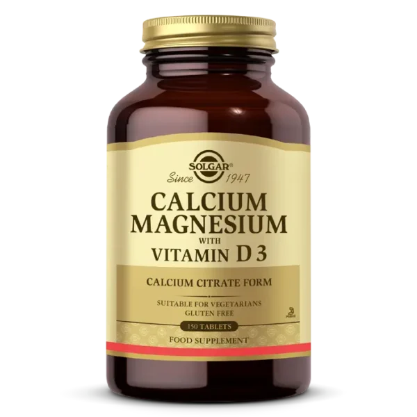 Solgar Calcium Magnesium with Vitamin D3 150 Tablet