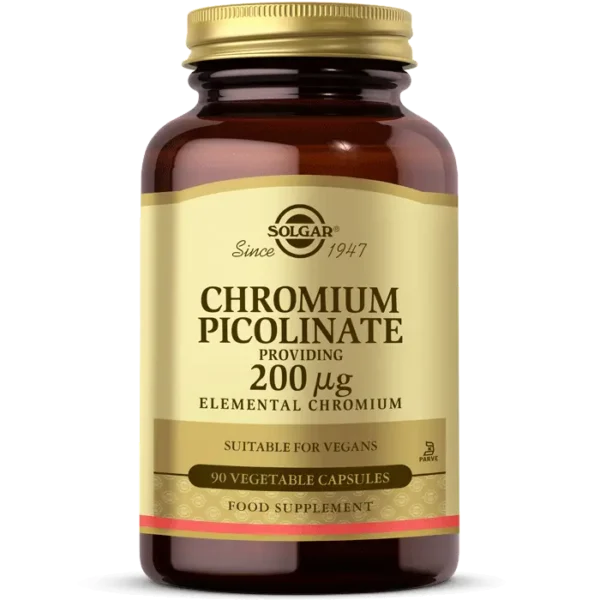 Solgar Chromium Picolinate 200 mcg 90 Kapsül