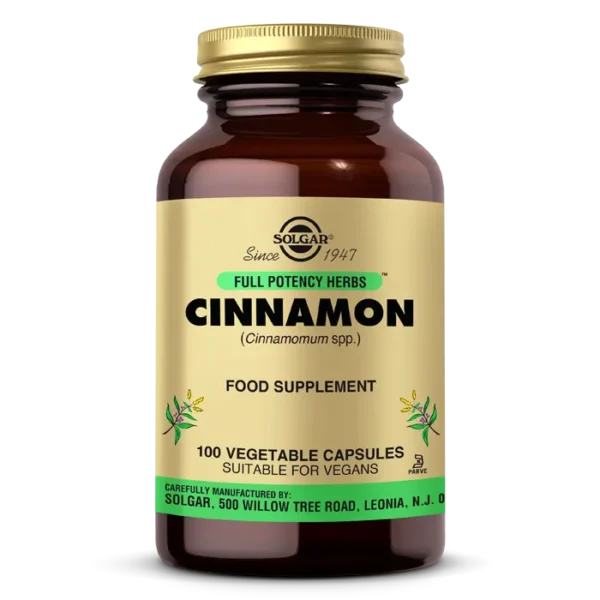 Solgar Cinnamon 100 Kapsül