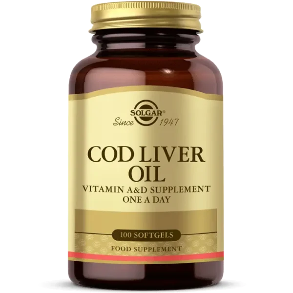 Solgar Cod Liver Oil 100 Kapsül