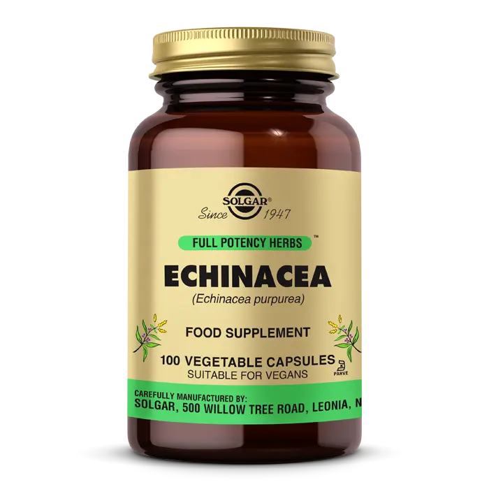 Solgar Echinacea 520 mg 100 Kapsül Solgar Echinacea 520 mg 100 Kapsül - Görsel 1