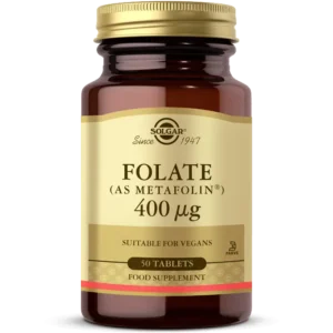 Solgar Folate (Metafolin) 400 mcg 50 Tablet