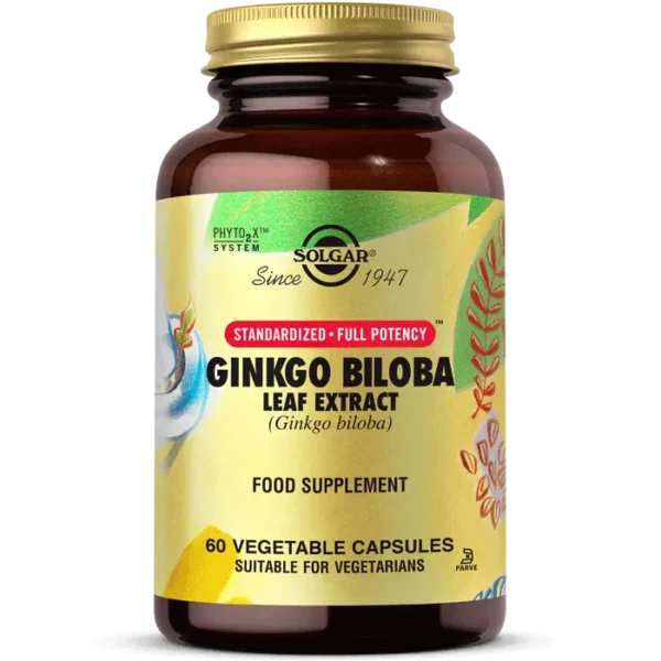 Solgar Ginkgo Biloba Leaf Extract 60 Kapsül