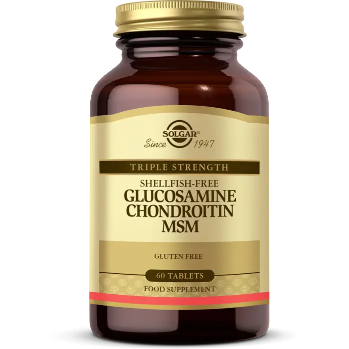 Solgar Glucosamine Chondroitin MSM 60 Tablet Solgar Glucosamine Chondroitin MSM 60 Tablet - Görsel 1
