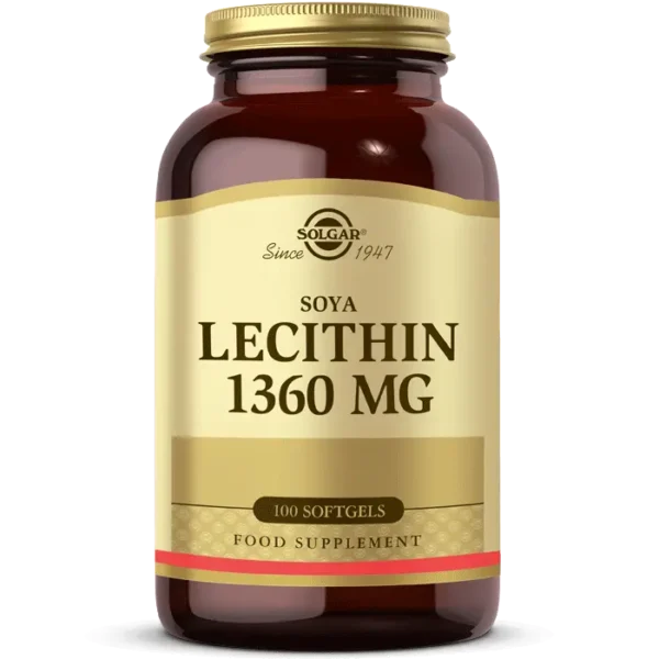 Solgar Lecithin 1360 mg 100 Yumuşak Jelatin Kapsül