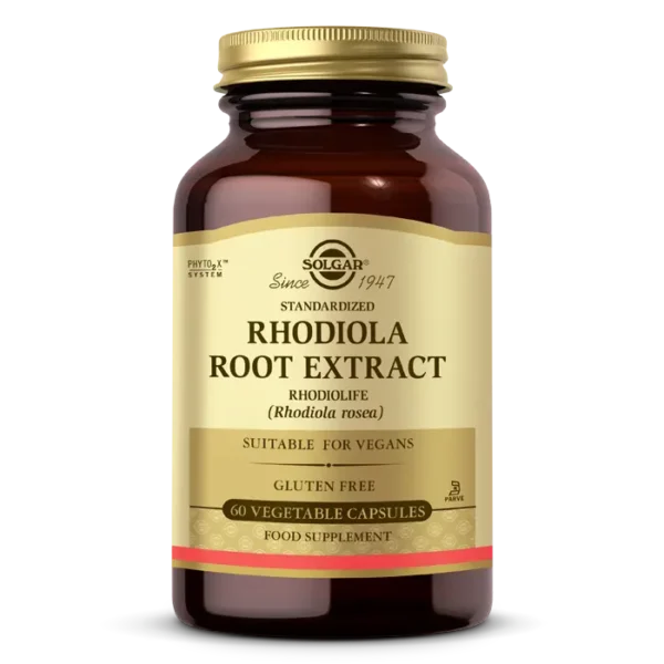 Solgar Rhodiola Root Extract 60 Bitkisel Kapsül