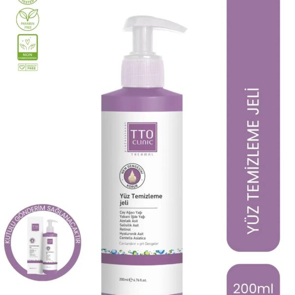 TTO Clinic Yüz Temizleme Jeli 200 ml
