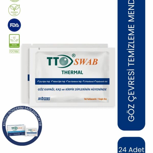 TTO Swab Göz Çevresi Mendili 24 Adet