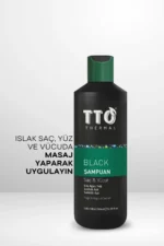 TTO Thermal Black Saç ve Vücut Şampuanı 500 ml - Görsel 4