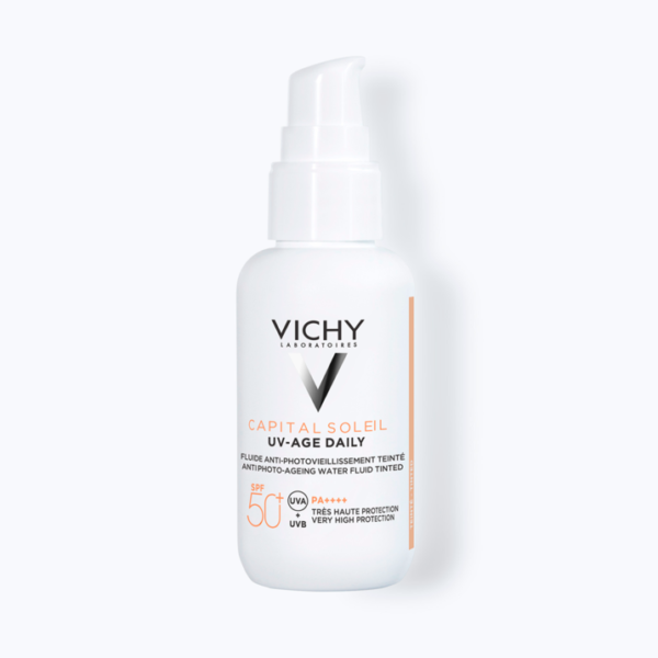 Vichy Capital Soleil UV Yaşlanma Karşıtı Güneş Kremi SPF 50 40 ml - Renkli