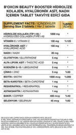 Bioxcin Beauty Booster Kolajen NADH++CoQ10 60 Tablet - Görsel 4
