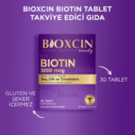 Bioxcin Biotin 5000 mcg Takviye Edici Gıda 30 Tablet - Görsel 4