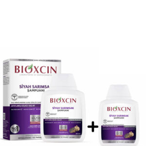 Bioxcin Saç Dökülmesine Karşı Siyah Sarımsak Şampuanı 300 ml – 100 ml Şampuan HEDİYE