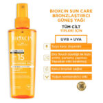 Bioxcin Sun Care Tüm Ciltler için Bronzlaştırıcı Yağ SPF 15 200 ml - Görsel 4