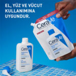 CeraVe Nemlendirici Yüz ve Vücut Losyonu-Seramid Ve Hyalüronik Asit İçerikli 473 ml - Refill - Görsel 3