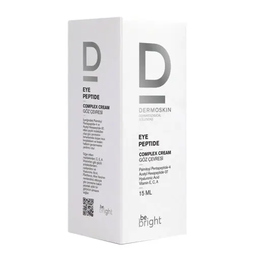 Dermoskin Be Bright Göz Çevresi Peptit Kompleks Krem 15 ml - Görsel 1