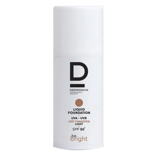 Dermoskin Be Bright SPF50+ Likit Fondöten 33ml – Light
